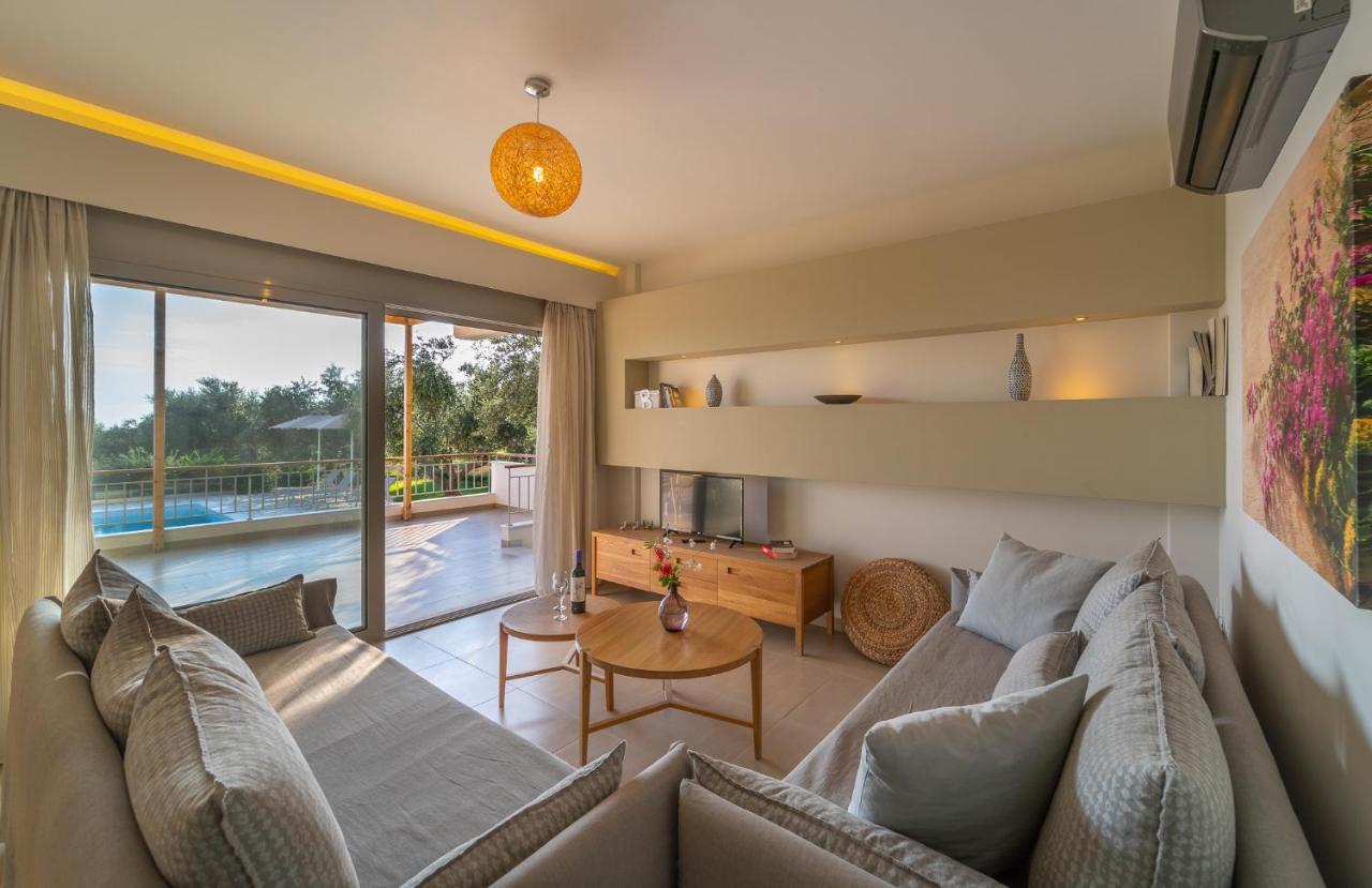 Abelia Luxurious Villas Finikounta Eksteriør bilde
